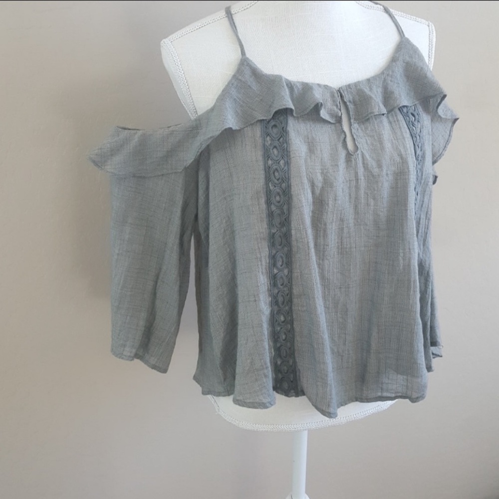 Lush Cold shoulder blouse